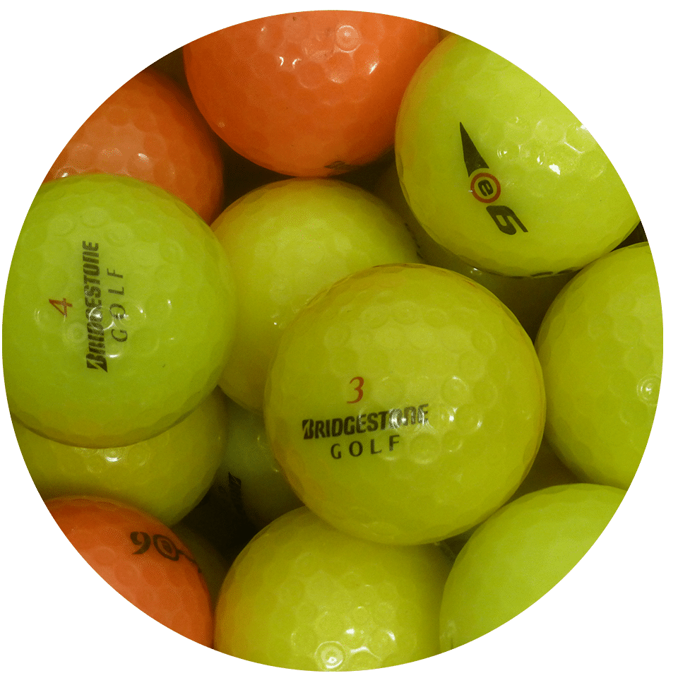 Buy Used Coloured Golf Balls Second Hand Golf Balls 4 You
