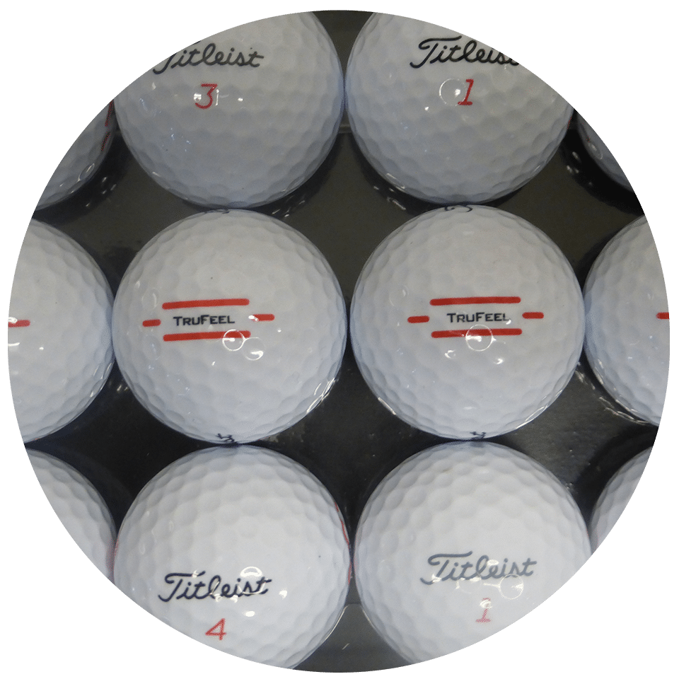 Used Titleist TruFeel Golf Balls Second Hand Golf Balls 4 You